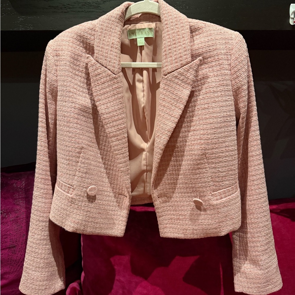 Ryegrass Pink Tweed Set